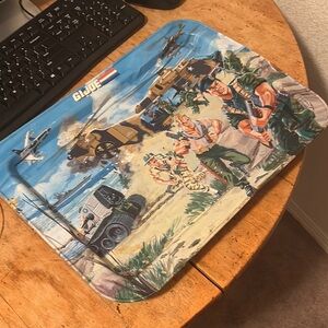 Vintage GI Joe tv tray